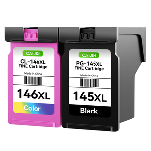 才进佳能PG-145墨盒黑彩色MG3010 MG2510s 2410 2910打印机TS3110 201 301 3110 iP2820 MX491 TR4510 CL-146