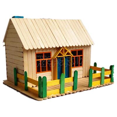 小木棒冰糕棍手工模型木制品diy