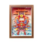 鱼跃龙门剪纸桌摆装饰画手工礼物励志家居金榜题名学生升学贺礼物