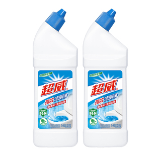 超威强效洁厕净洁厕剂净强力除垢除臭洁厕灵家用马桶清洁剂清香型