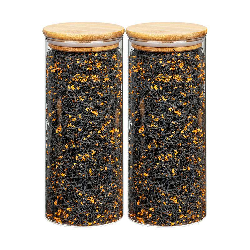 桂花红茶浓香型新茶武夷正山小种调制桂花红茶茶叶蜜香散罐装500g