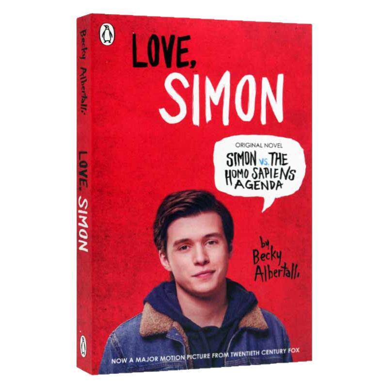 进口英文原版小说 Love Simon 爱你西蒙 Becky Albertalli   电影英语原著小说
