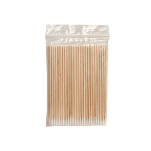 纹绣专用棉签极细尖嘴纹眉小棉棒尖头画眼线牙签式美容化妆棉签棒