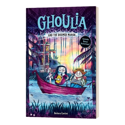 英文原版 Ghoulia And The Doomed Manor Ghoulia Book #4 怪诞庄园的柯莉亚4 精装 英文版 进口英语原版书籍儿童全英语书