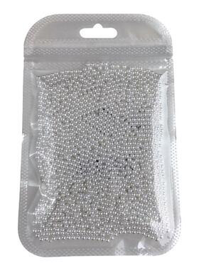 约5000颗1mm高亮纯白珍珠饰品