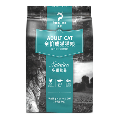 paddytime最宠成猫猫粮3.6kgx3