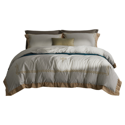 阿思家80支长绒棉轻奢四件套