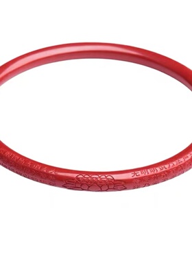 原矿高含量紫金砂帝王砂心经叮当手镯本命年民族风女款手镯细条