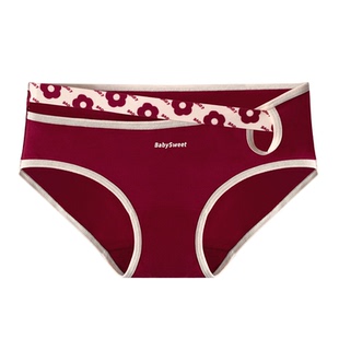 大码女士性感勾人红色内裤女胖mm2026新款女款抗菌200斤加肥加大
