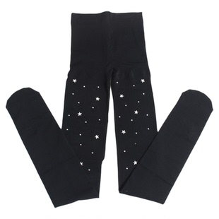 时尚奢华亮钻点状丝袜精品装饰钻打底袜女士夜店亮片连裤袜春秋