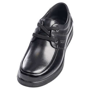 防静电加油站皮鞋牛皮防滑耐磨上班工作鞋黑色劳保皮鞋柔软春季鞋