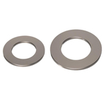 国标TA2纯钛平垫圈钛合金垫片加厚介子华司M3M4M5M6M8M10M12-M30