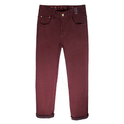 高端加绒加厚牛仔裤男款