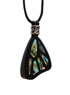 霓裳螺钿蝴蝶吊坠非遗技艺手工