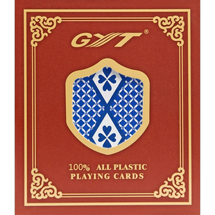 GYT塑料扑克牌正品旗舰批发塑料PVC防水高端纸牌卜加厚补克桥牌