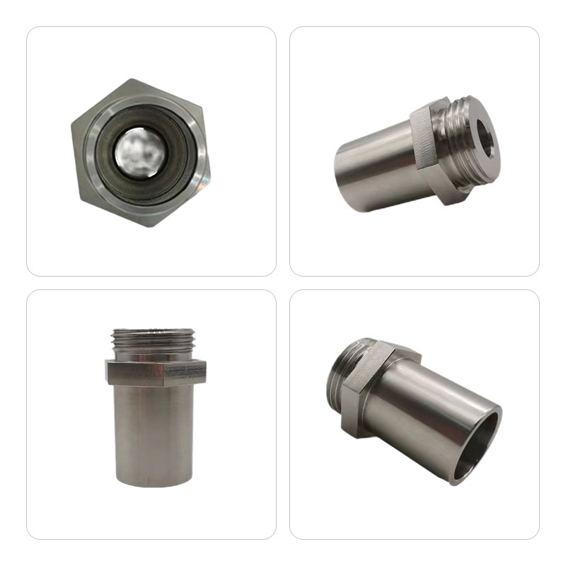 连接头配件数控车床走芯加工不锈钢医疗器械机配件精密连接配件头