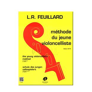 斐雅尔 青少年大提琴教程 原版进口乐谱书 Feuillard Methode Du Jeune Violoncelliste J3102