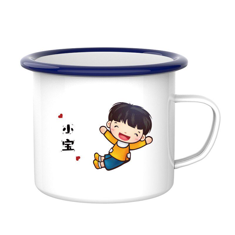 一家三口四口杯子牛奶杯家庭装