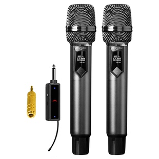 山水K9无线话筒麦克风一拖二专业唱歌万能通用高端家用户外k歌KTV