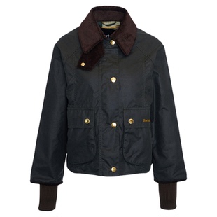 Barbour Cropped Beadnell女士油蜡夹克