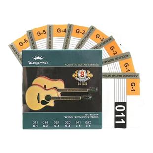 吉他弦一套一根民谣木吉他弦线全套一弦二弦单根1弦彩色吉他琴弦