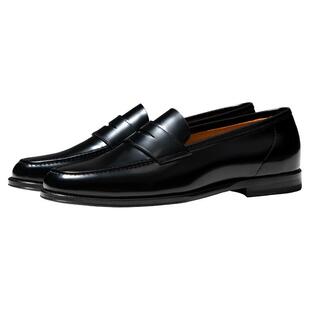 Truffaut男士便士乐福鞋商务休闲一脚蹬皮鞋英伦手工真皮男鞋春季