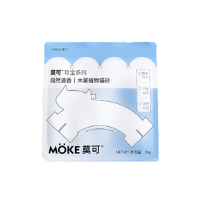 MOKE莫可纯木薯猫砂2kg宠物