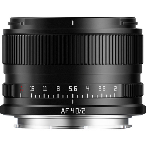 铭匠AF 40mm F2银色全画幅定焦自动镜头旅拍适用松下L卡口S9 S5SL