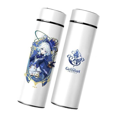 可视温度原神冷热保温杯