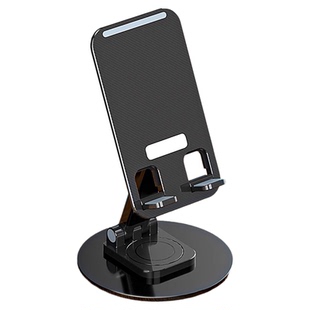 【360°铝合金旋转】手机支架桌面金属加重通用多功能平板支撑架可伸缩折叠直播架懒人床头网课追剧创意神器