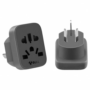 公牛欧标德标转国标圆插头圆插口转换器韩国德国法国电器国内使用