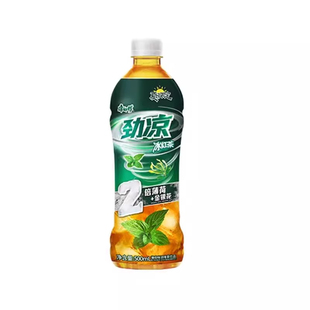 康师傅冰红茶双倍薄荷劲凉冰红茶饮料清爽解渴饮品500ml*15瓶整箱