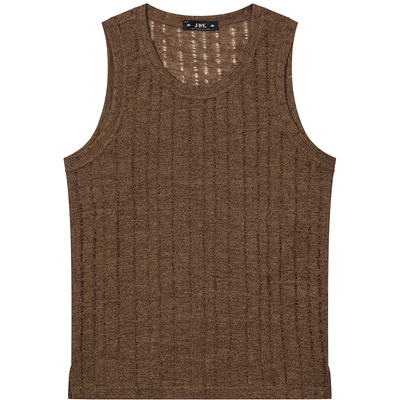 JDV商场同款纯色男士针织背心