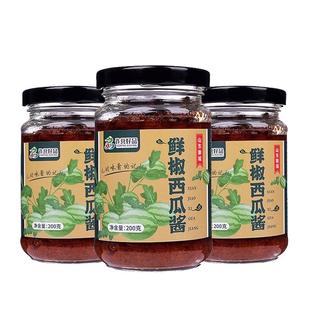 山东聊城特产许营西瓜酱地方名吃下饭酱拌饭酱拌面酱炒饭调味酱料