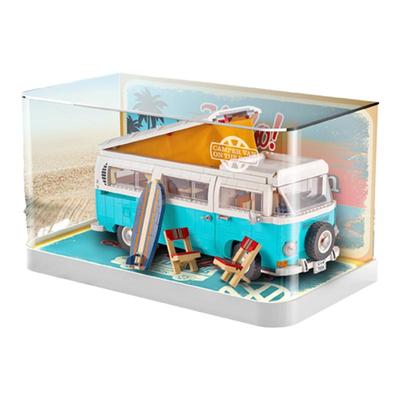 适用乐高大众T110220展示盒