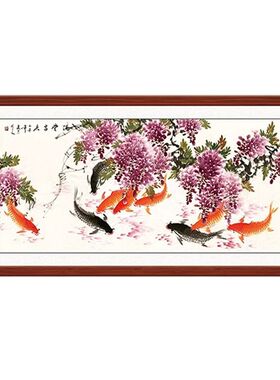 新中式沙发背景画|超5000次加购