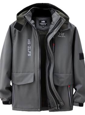 防水加绒工制服涵尚战雷迷彩套装