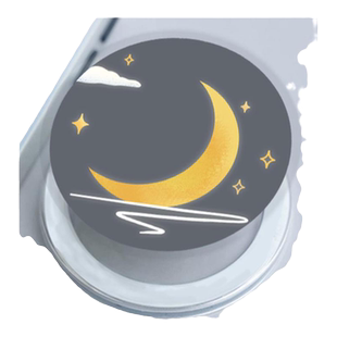 智卡奴 磁吸magsafe气囊支架透明折叠简约苹果吸附支撑神器360度旋转半月适用iPhone15/14/13/12/11手机壳