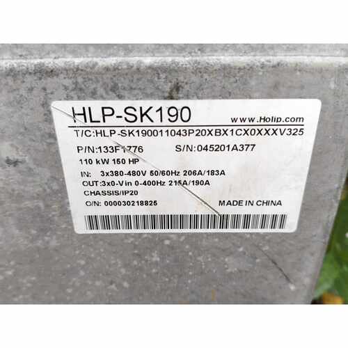 海利普变频器HLPSK190主板110KW大功率实物拍