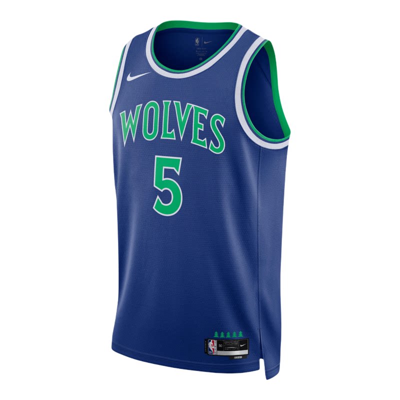 NBA爱德华兹速干球迷版篮球服