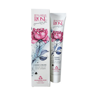 玫瑰精油鱼子酱精华滋养护手霜50ml保加利亚医药集团原装进口保湿