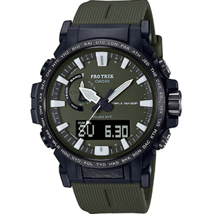 卡西欧PROTREK PRW-61Y-3/NJ-1/6600YB-3/1B光能电波登山男手表