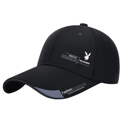 花花公子棒球帽男士大头围鸭舌帽