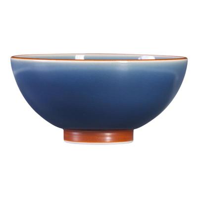 霁青小茶碗经典高温颜色釉主人杯