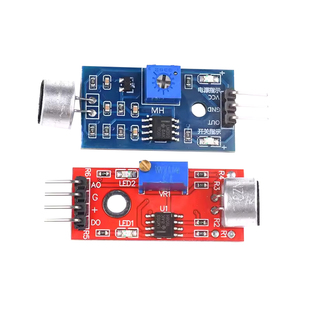 声音传感器控制模块高感度麦克风口哨开关模块传感器模块
