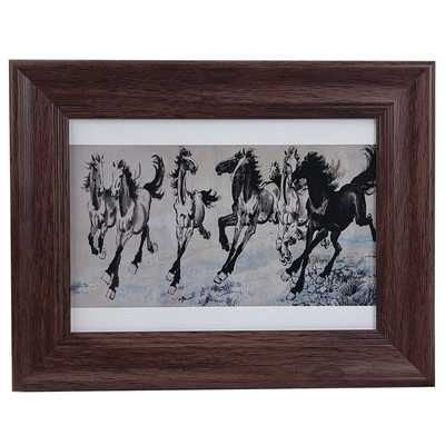 新中式油画装饰画中古风桌面摆件