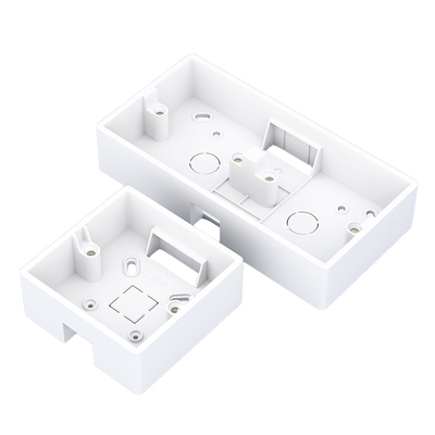 pvc阻燃86明装底盒厂家直销