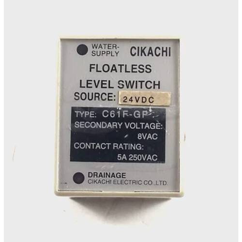 Drainage Cikachi C61FGP Floatless Level Switch 24VDC 8Pin