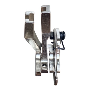 两同步机0303活动挡压脚高低止口拉链带刀单边定位明线S340内脚档