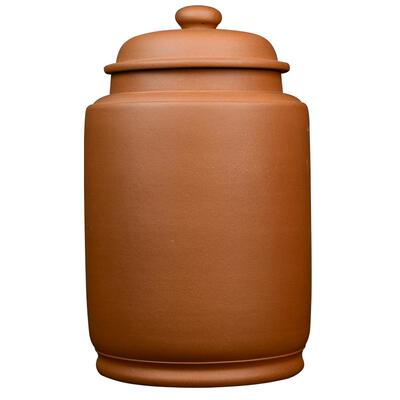 弘盛窑段泥宜兴双色存茶大缸